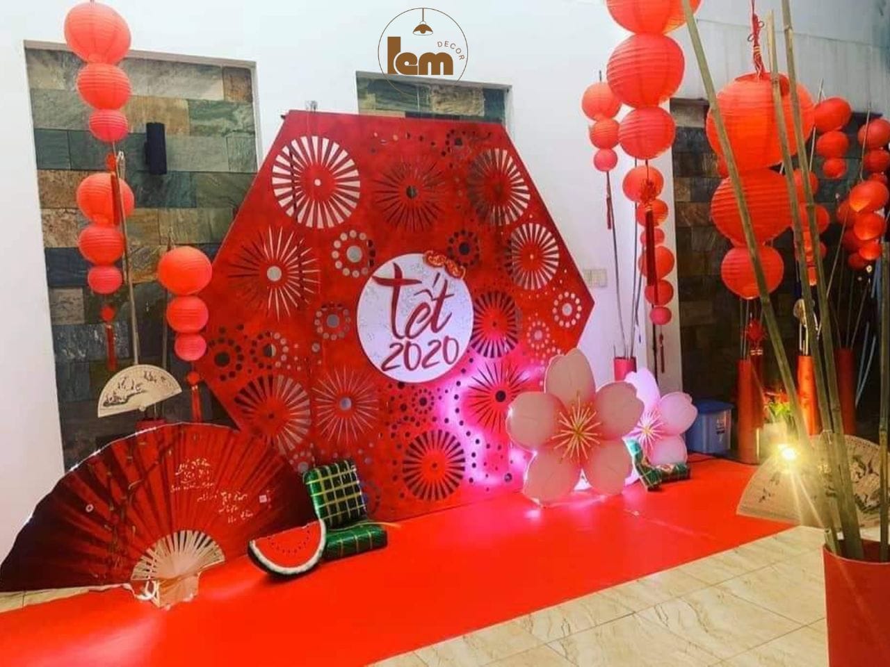 Decor văn phòng giáng sinh Decor văn phòng giáng sinh