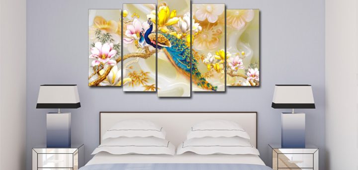 Vệ Sinh Tranh Treo Tường Bằng Vải