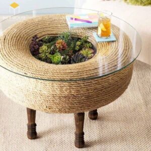 5 Cách DIY Bàn Decor Từ Đồ Cũ 2025